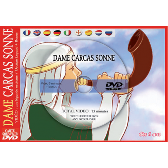 DAME CARCAS - Conte pour enfants + Karaoké en DVD 